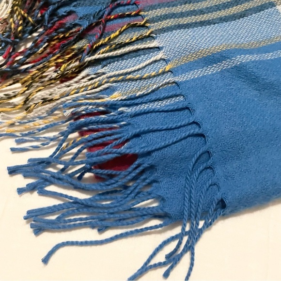 Zara Plaid Women's Scarf 70” x 30” - Picture 2 of 12